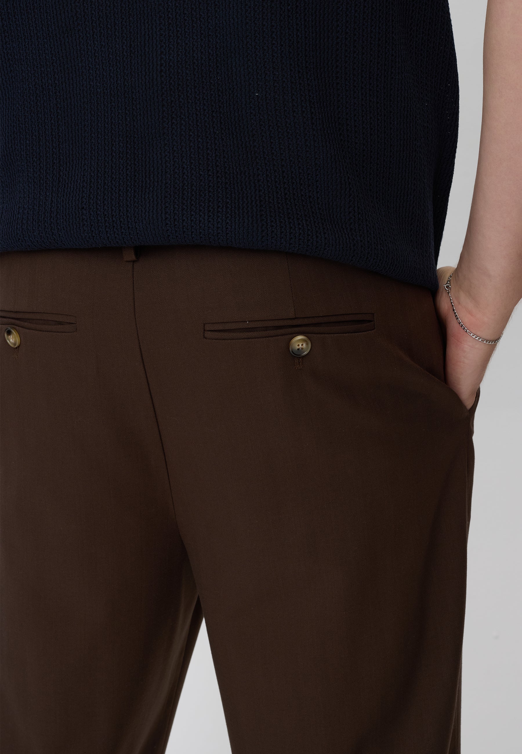 DXNMXRK. DXGais Pants Brown