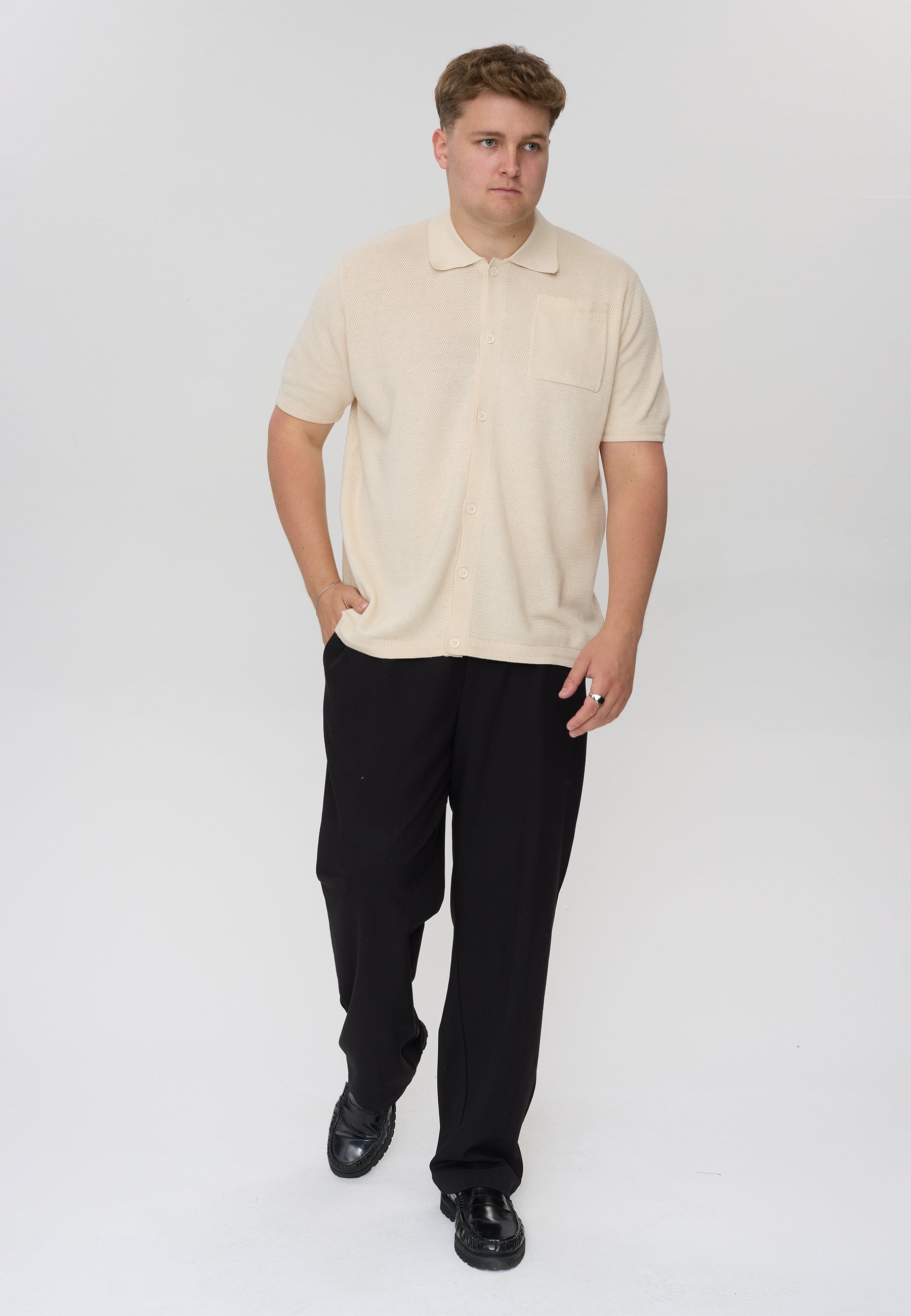 DXNMXRK. DXGalad Knitwear Beige