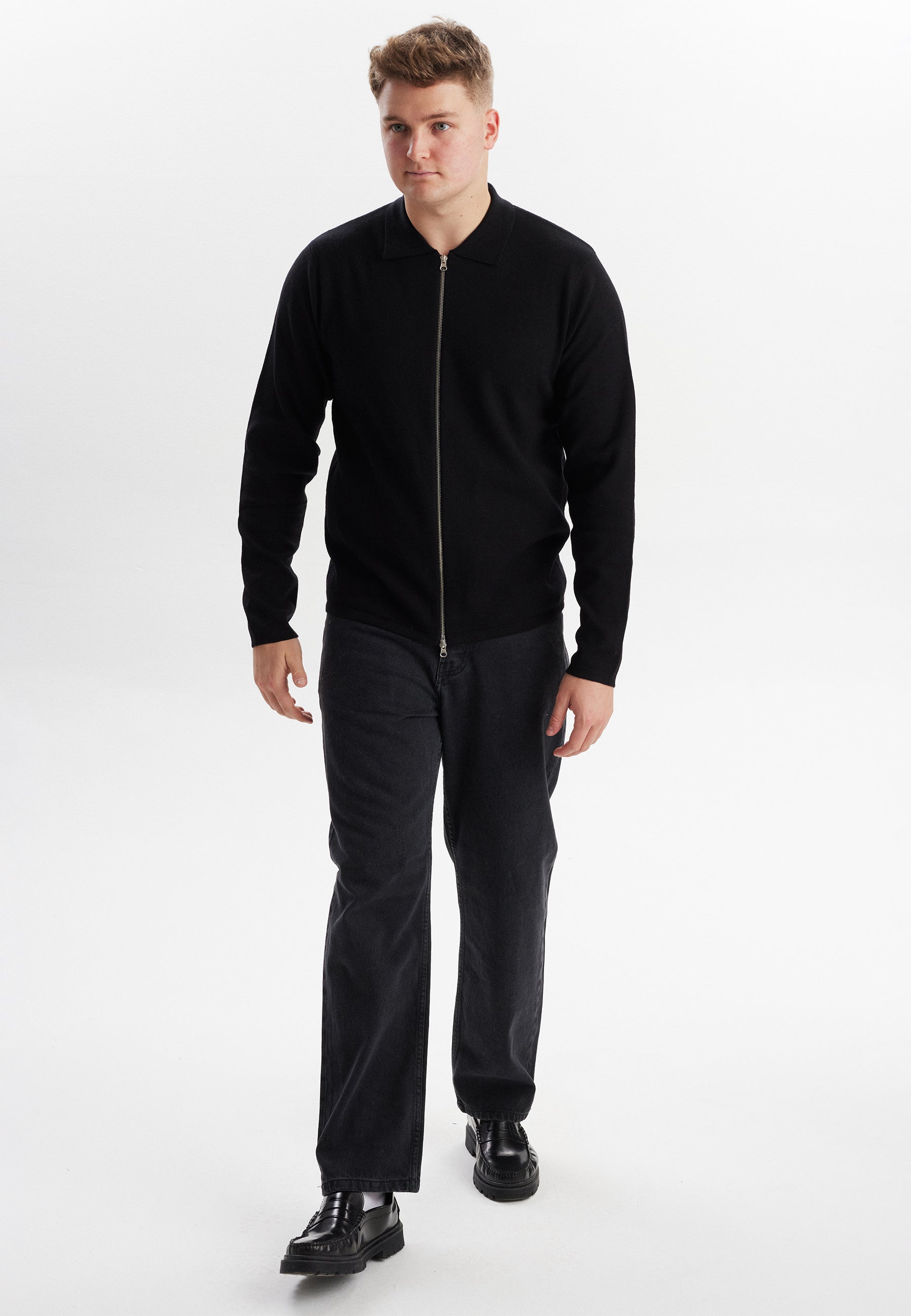 DXNMXRK. DXGeorg Knitwear Black